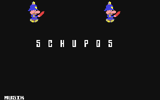 Schupos Title Screen