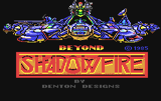 ShadowFire Title Screen