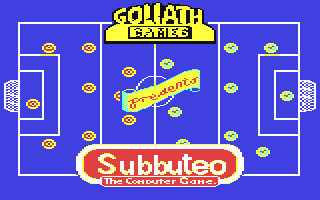 Subbuteo Title Screen