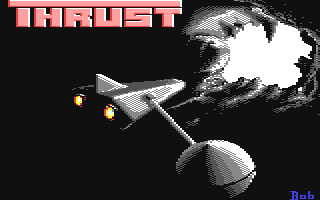 Thrust Title Screen