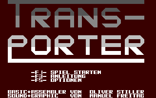 Transporter Title Screen
