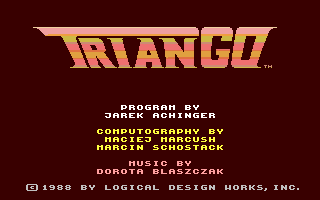 Triango Title Screen