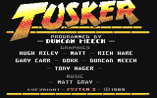 Tusker Title Screen