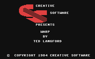 Warp Title Screen