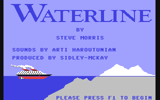 Waterline Title Screen