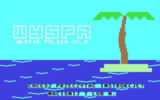 Wyspa Title Screen