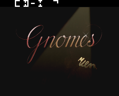 Gnomes Title Screen
