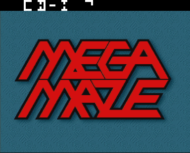 Mega-Maze Title Screen