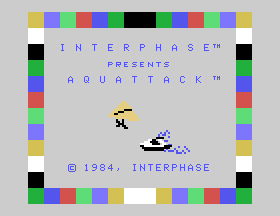 Aquattack Title Screen