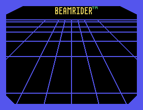 Beamrider Title Screen