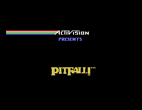 Pitfall! Title Screen