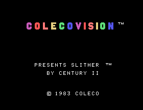 Slither Title Screen