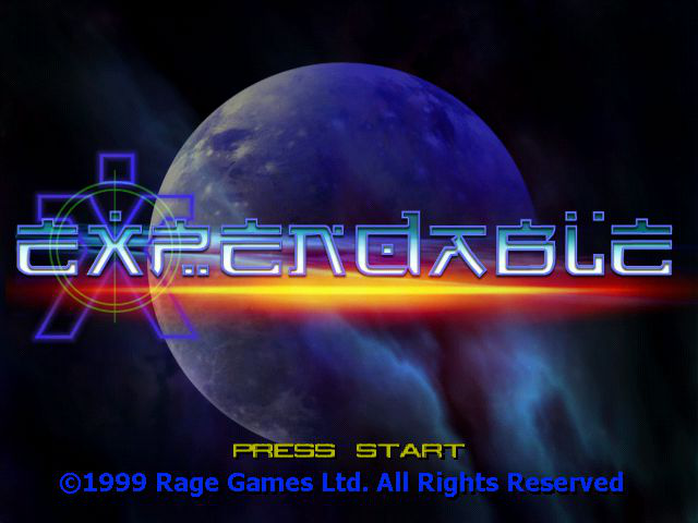 Expendable Title Screen