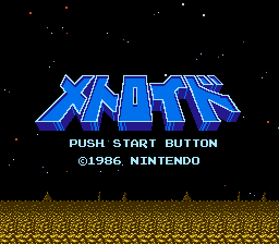 Metroid Title Screen