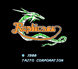 Replicart Title Screen