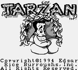 Tarzan Title Screen