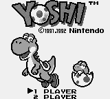 Yoshi Title Screen