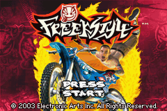 Freekstyle Title Screen