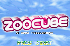 ZooCube Title Screen