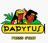 Papyrus Title Screen