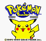 Pokémon thunder yellow cheats #thunderyellow #pokemon 