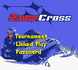 Snowcross Title Screen