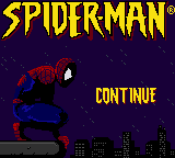 Spider-Man Title Screen