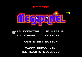 MegaPanel Title Screen
