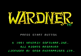 Wardner Title Screen