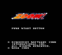 Zoom! Title Screen