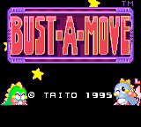Bust-A-Move Title Screen