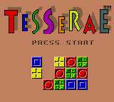 Tesserae Title Screen