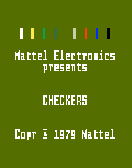 Checkers Title Screen