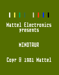 Minotaur Title Screen