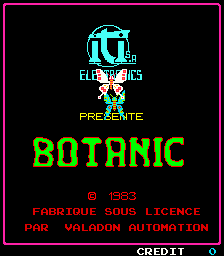 Botanic Title Screen
