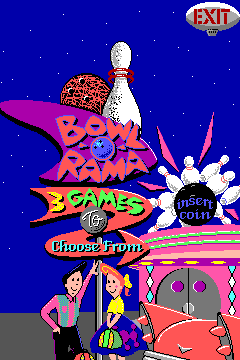 Bowl-O-Rama Title Screen