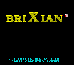Brixian Title Screen