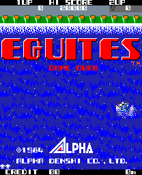 Equites Title Screen