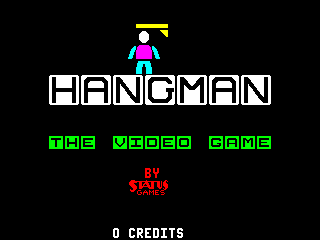 Hangman Title Screen