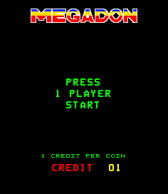 Megadon Title Screen
