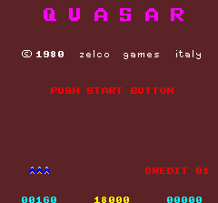 Quasar Title Screen