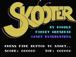Skooter Title Screen