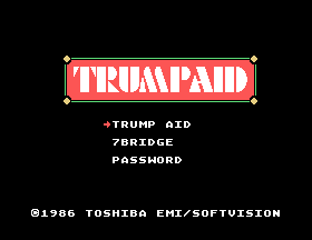 Trumpaid Title Screen