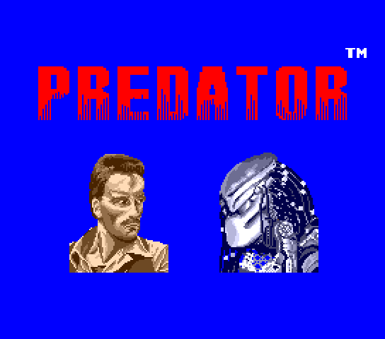 Predator Title Screen