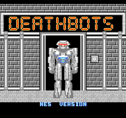 Deathbots Title Screen