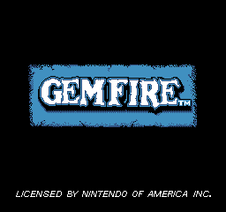 Gemfire Title Screen