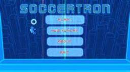 Soccertron Title Screen