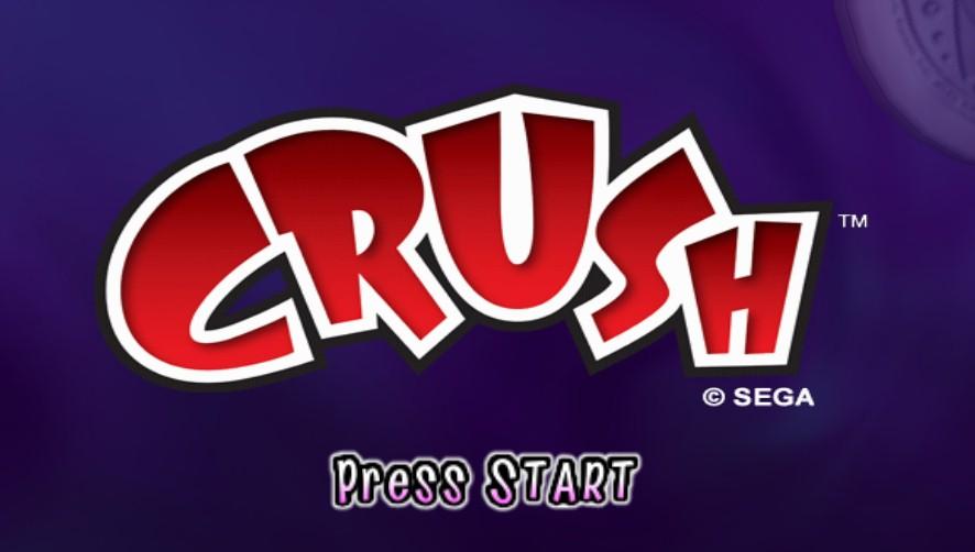 Crush Title Screen