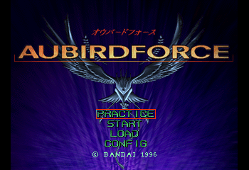 AubirdForce Title Screen