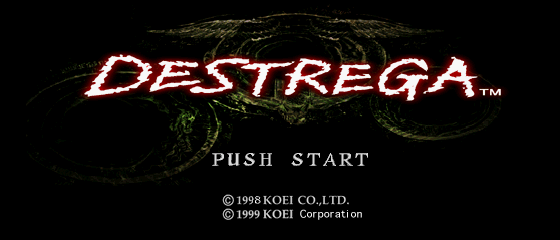 Destrega Title Screen